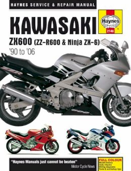 Haynes Publishing - Kawasaki ZX600 (ZZ-R600 & Ninja ZX6) (90 - 06) - 9780857339997 - V9780857339997