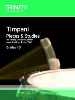 Trinity College London - Timpani Pieces & Studies Grades 1-5 - 9780857361141 - V9780857361141