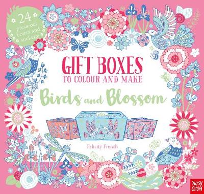 Nosy Crow - Gift Boxes to Colour and Make: Birds and Blossom - 9780857638687 - V9780857638687