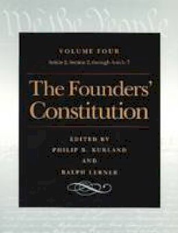 Philip Kurland - The Founders' Constitution - 9780865973053 - V9780865973053