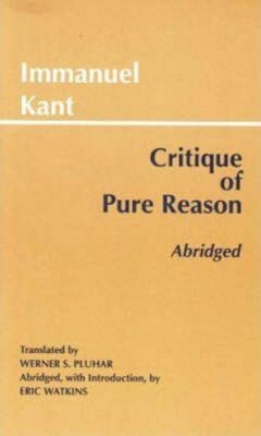 Immanuel Kant - Critique of Pure Reason - 9780872204485 - V9780872204485