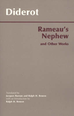 Denis Diderot - Rameau's Nephew and Other Works - 9780872204867 - V9780872204867