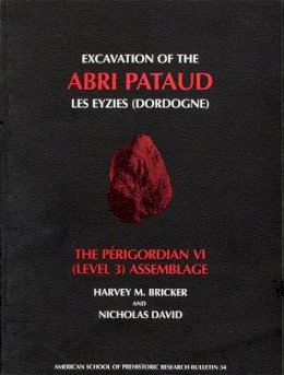 Hl Movius - Movius: Excavations of the Abri Pataud, Les Eyzies (Dordogne) Perigordian (Pr Only) - 9780873655378 - V9780873655378