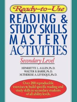Henriette L. Allen - Ready-to-Use Reading and Study Skills Mastery Activities - 9780876285930 - V9780876285930