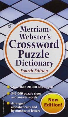 Merriam-Webster - Merriam-Webster's Crossword Puzzle Dictionary, Fourth Edition - 9780877798194 - V9780877798194