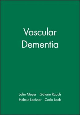 Meyer - Vascular Dementia - 9780879934255 - V9780879934255
