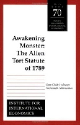 Gary Clyde Hufbauer - Awakening Monster – The Alien Tort Statute of 1789 - 9780881323665 - V9780881323665