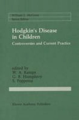 W.a. Kamps - Hodgkin's Disease in Children - 9780898383720 - V9780898383720