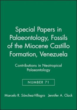 Villagra - Fossils of the Castillo Formation, Venezuela - 9780901702821 - V9780901702821