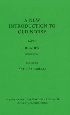Faulkes - New Introduction to Old Norse - 9780903521833 - V9780903521833