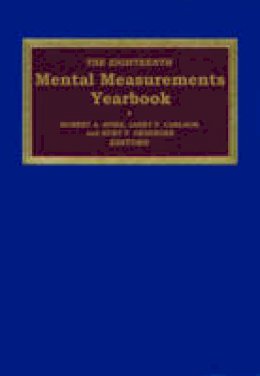 Buros Institute - The Eighteenth Mental Measurements Yearbook - 9780910674614 - V9780910674614