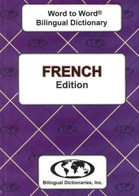 C. Sesma - English-French & French-English Word-to-word Dictionary: Suitable for Exams (French and English Edition) - 9780933146365 - V9780933146365