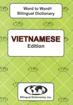 C. Sesma - English-Vietnamese & Vietnamese-English Word-to-word Dictionary: Suitable for Exams (Vietnamese and English Edition) - 9780933146969 - V9780933146969