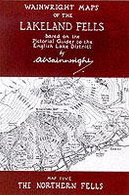 A. Wainwright - Wainwright Maps of the Lakeland Fells: The Northern Fells Map 5 (Wainwright Maps) - 9780952653066 - V9780952653066