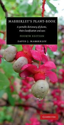 David J. Mabberley - Mabberley´s Plant-book: A Portable Dictionary of Plants, their Classification and Uses - 9781107115026 - V9781107115026