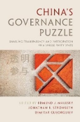 Jonathan R. Stromseth - China´s Governance Puzzle: Enabling Transparency and Participation in a Single-Party State - 9781107122635 - V9781107122635