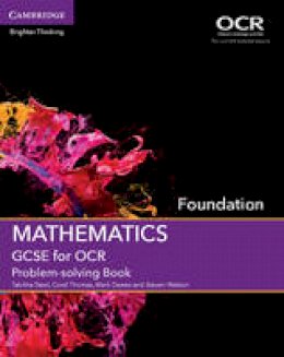 Tabitha Steel - GCSE Mathematics for OCR Foundation Problem-solving Book - 9781107450189 - V9781107450189