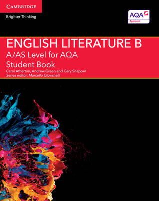 Carol Atherton - A/AS Level English Literature B for AQA Student Book - 9781107468023 - V9781107468023