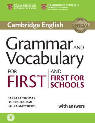 Barbara Thomas - Grammar and Vocabulary for First and First for Schools Book with Answers and Audio - 9781107481060 - V9781107481060