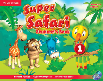 Herbert Puchta - Super Safari American English Level 1 Student's Book with DVD-ROM - 9781107481770 - V9781107481770