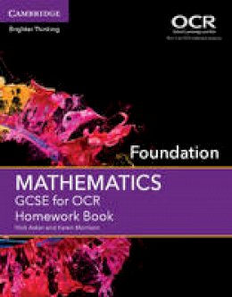 Nick Asker - GCSE Mathematics OCR: GCSE Mathematics for OCR Foundation Homework Book - 9781107497009 - V9781107497009