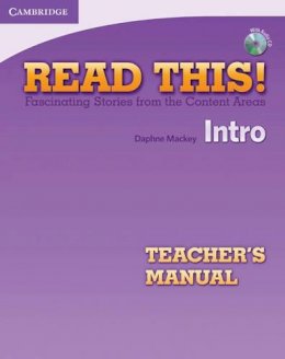 Daphne Mackey - Read This! Intro Teacher's Manual with Audio CD - 9781107649231 - V9781107649231