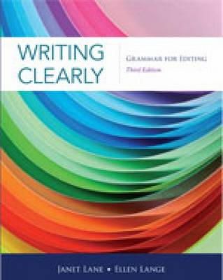 Ellen Lange - Writing Clearly: Grammar for Editing - 9781111351977 - V9781111351977