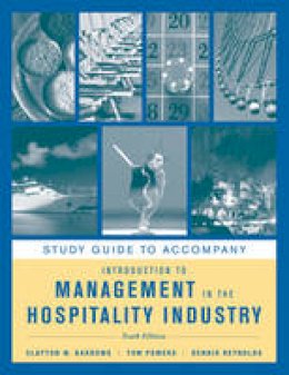 Clayton W. Barrows - Study Guide to accompany Introduction to Management in the Hospitality Industry, 10e - 9781118004609 - V9781118004609