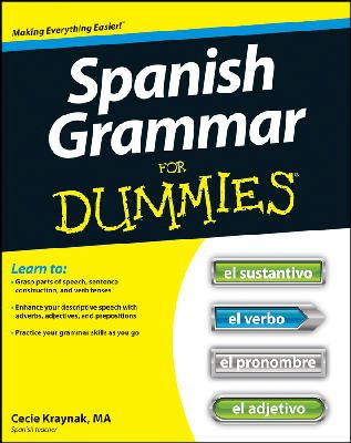 Cecie Kraynak - Spanish Grammar For Dummies - 9781118023808 - V9781118023808