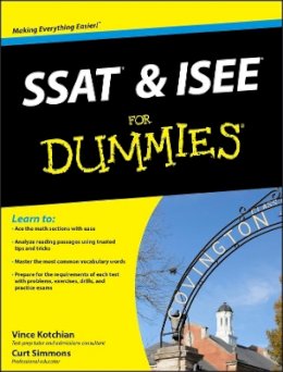 Vince Kotchian - SSAT and ISEE For Dummies - 9781118115558 - V9781118115558