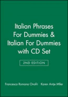 Francesca Romana Onofri - Italian Phrases For Dummies & Italian For Dummies, 2nd Edition with CD Set - 9781118275382 - V9781118275382