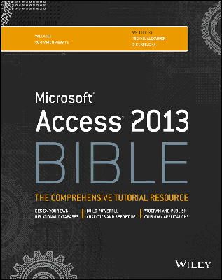 Michael Alexander - Access 2013 Bible - 9781118490358 - V9781118490358