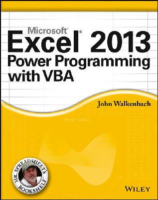 John Walkenbach - Excel 2013 Power Programming with VBA - 9781118490396 - V9781118490396