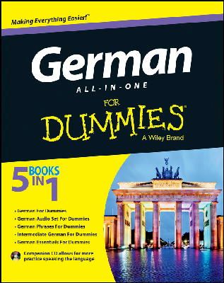 The Experts At Dummies - German All-in-One For Dummies, with CD - 9781118491409 - V9781118491409