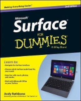 Andy Rathbone - Surface For Dummies - 9781118898635 - V9781118898635