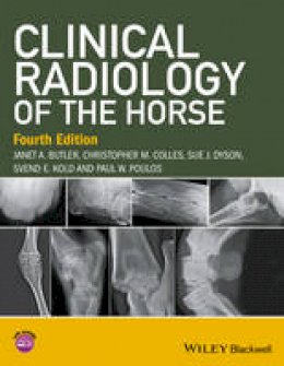 Janet A. Butler - Clinical Radiology of the Horse - 9781118912287 - V9781118912287