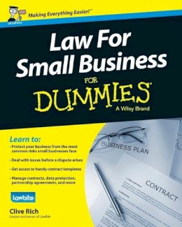 Clive Rich - Law for Small Business For Dummies - UK - 9781118970461 - V9781118970461
