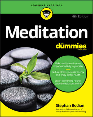 Stephan Bodian - Meditation For Dummies (For Dummies (Religion & Spirituality)) - 9781119251163 - V9781119251163