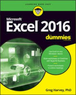 Harvey, Greg - Excel 2016 For Dummies (Excel for Dummies) - 9781119293439 - V9781119293439