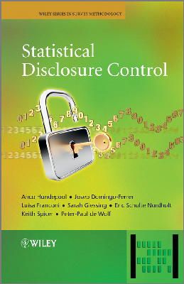 Anco Hundepool - Statistical Disclosure Control - 9781119978152 - V9781119978152