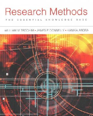Trochim - Research Methods: The Essential Knowledge Base - 9781133954774 - V9781133954774