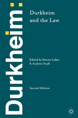 Steven Lukes - Durkheim and the Law - 9781137031815 - V9781137031815