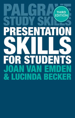 Joan Van Emden - Presentation Skills for Students - 9781137576491 - V9781137576491