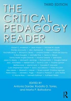 Antonia Darder - The Critical Pedagogy Reader - 9781138214576 - V9781138214576