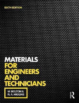 William Bolton - Materials for Engineers and Technicians - 9781138778757 - V9781138778757