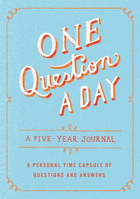 Chase, Aimee - One Question a Day: A Five-Year Journal - 9781250108869 - V9781250108869