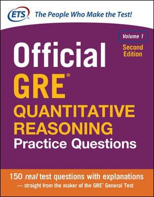 Educational Testing Service - Official GRE Quantitative Reasoning Practice Questions, Second Edition, Volume 1 - 9781259863509 - V9781259863509