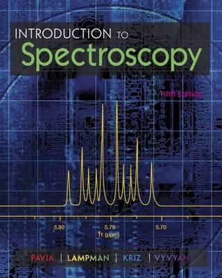 Donald Pavia - Introduction to Spectroscopy - 9781285460123 - V9781285460123