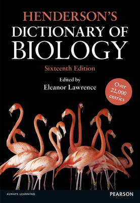 Eleanor Lawrence - Henderson's Dictionary of Biology - 9781292086071 - V9781292086071