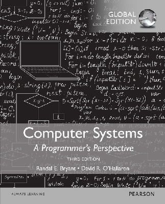 Randal Bryant - Computer Systems: A Programmer´s Perspective, Global Edition - 9781292101767 - V9781292101767
